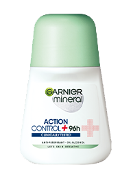 Garnier Mineral Deo Action Control+ 96h antiperspirant Roll-on